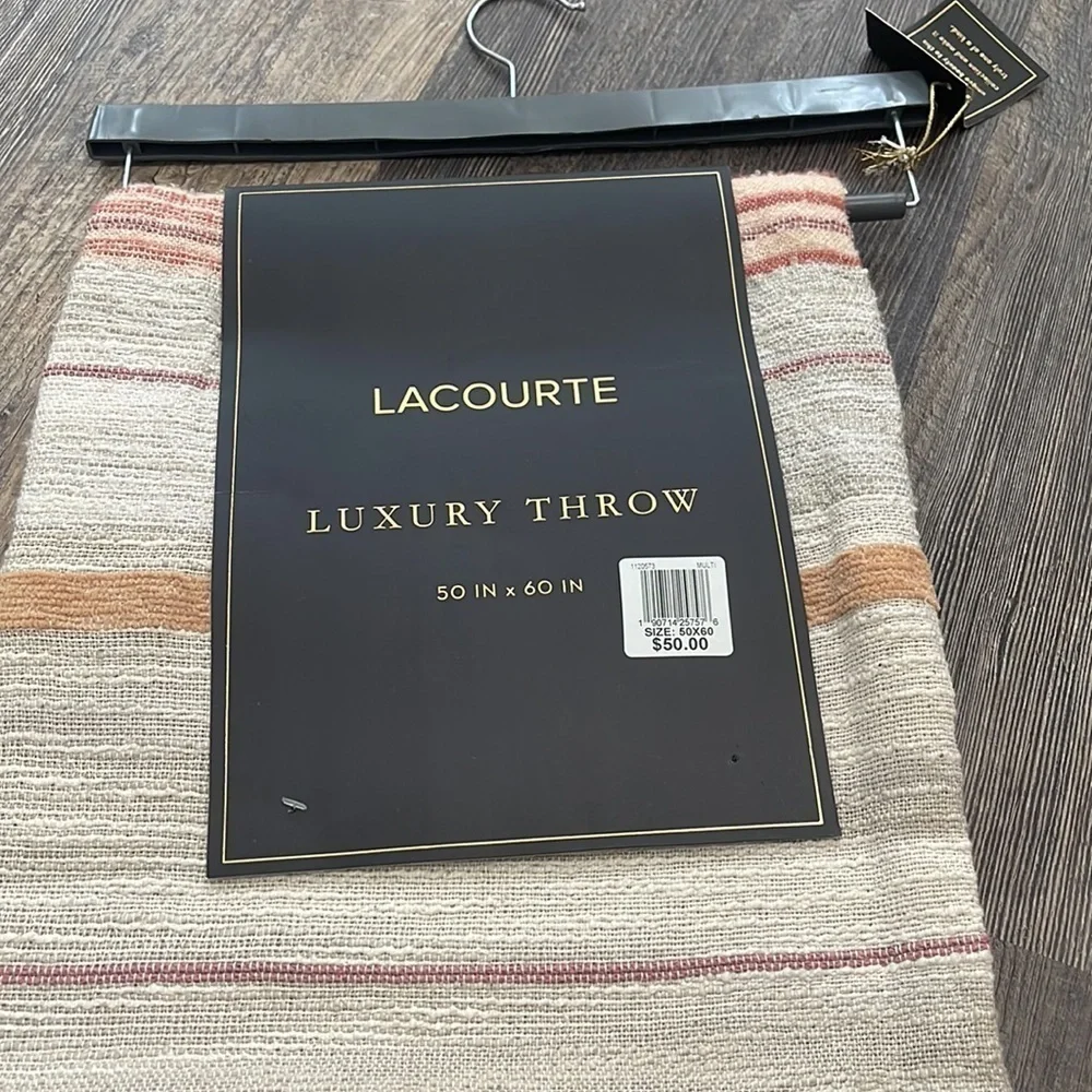 Lacourte hand made blanket